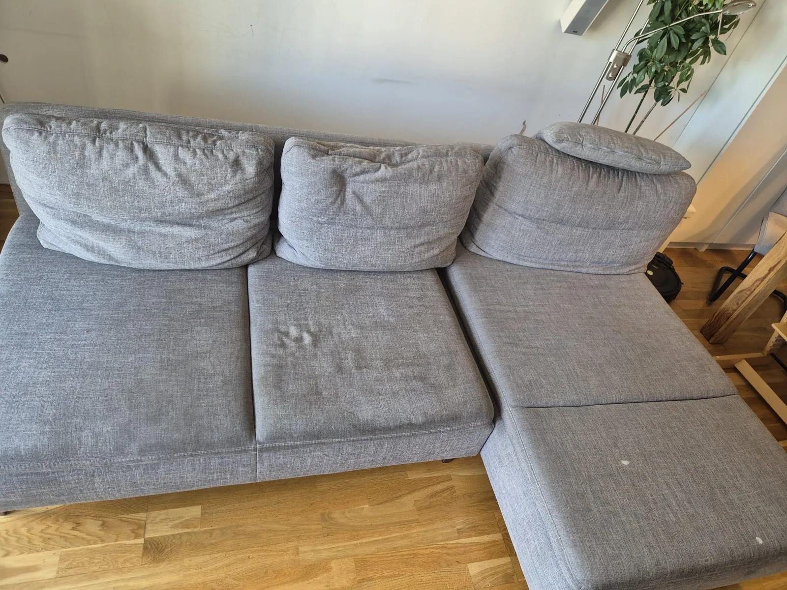 Polster & Sofa vor der Reinigung